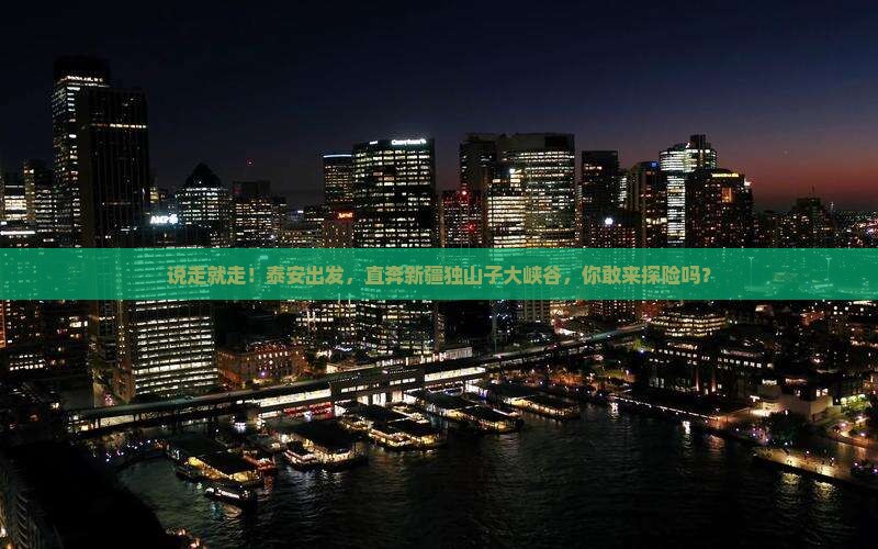 泰安去新疆独山子大峡谷自由团