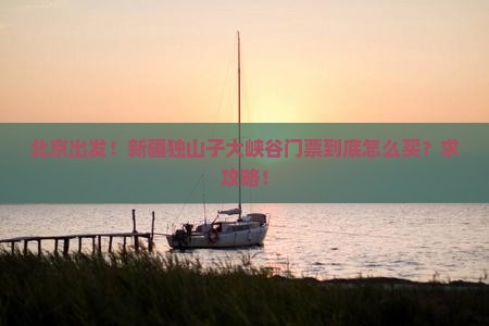 北京去新疆独山子大峡谷门票