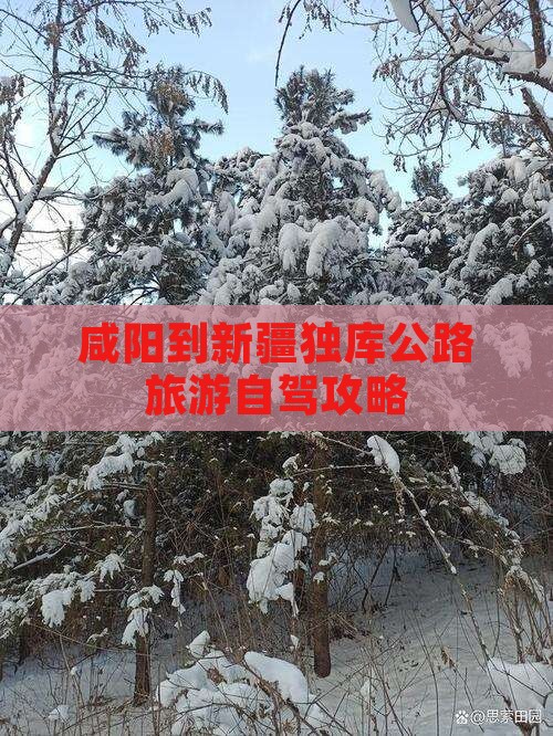 咸阳去新疆独库公路一日