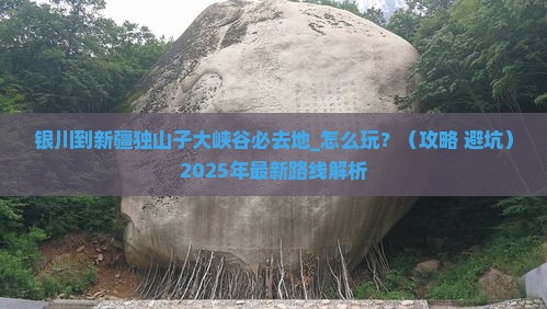 银川到新疆独山子大峡谷必去地