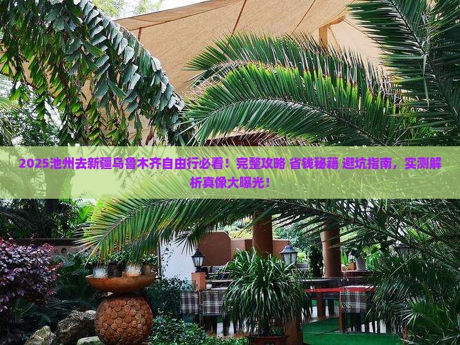 池州去新疆乌鲁木齐自由行