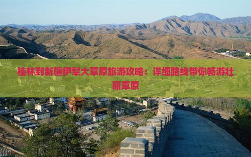 桂林到新疆伊犁大草原攻略
