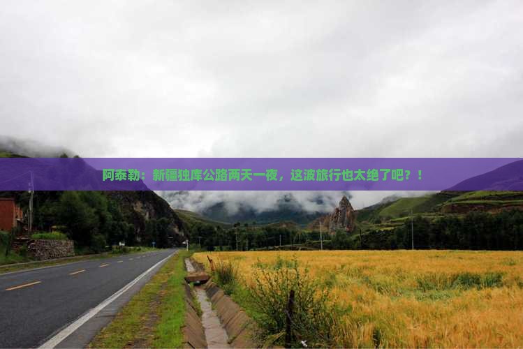 阿泰勒去新疆独库公路二日游