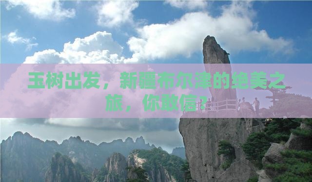 玉树去新疆布尔津旅游