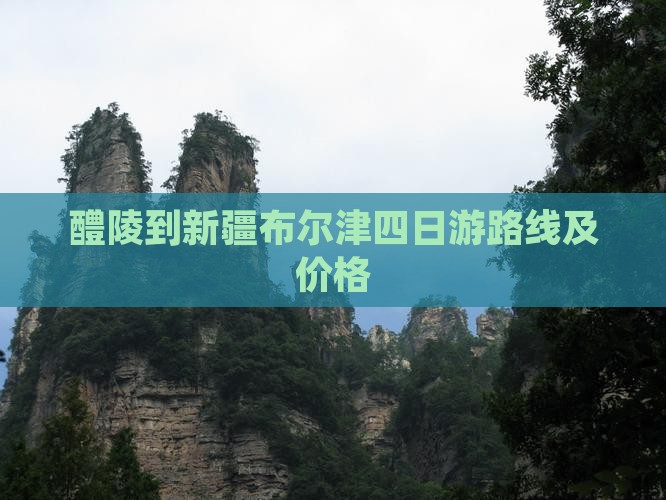 醴陵到新疆布尔津四日游