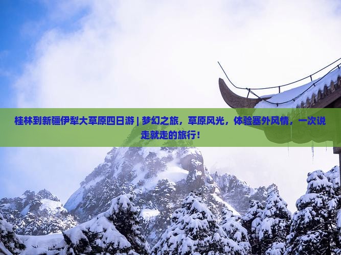 桂林到新疆伊犁大草原四日游