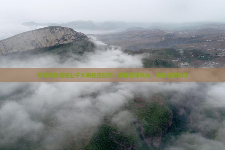 南阳去新疆独山子大峡谷四日游：探秘壮丽风光，领略丝路风情