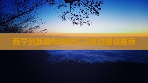 西宁到新疆喀纳斯五日旅游路线推荐