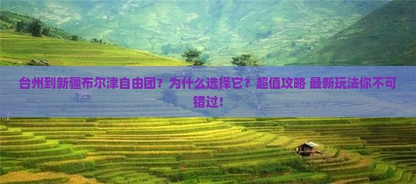 台州到新疆布尔津自由团