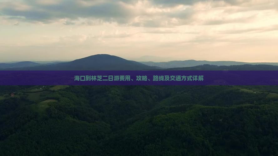 海口到林芝二日游费用、攻略、路线及交通方式详解