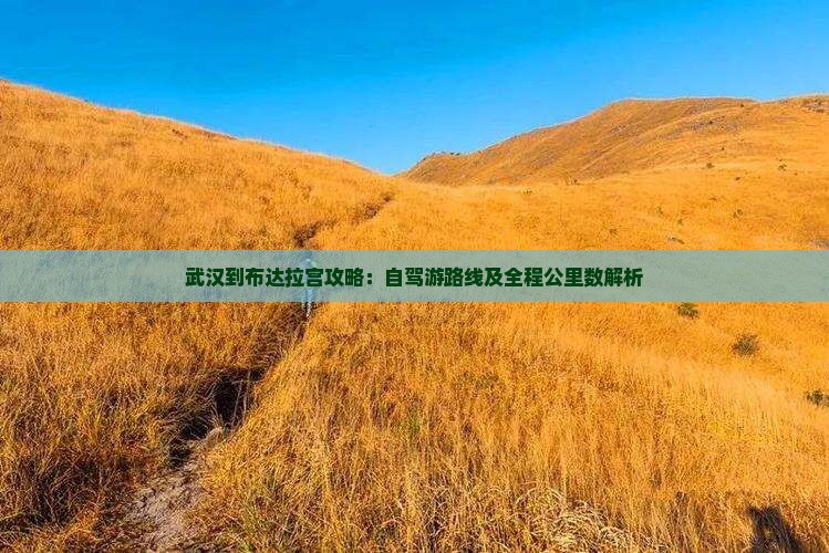 武汉到布达拉宫攻略：自驾游路线及全程公里数解析