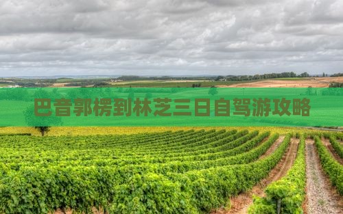 巴音郭楞到林芝三日自驾游攻略