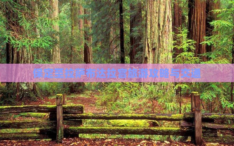 保定至拉萨布达拉宫旅游攻略与交通