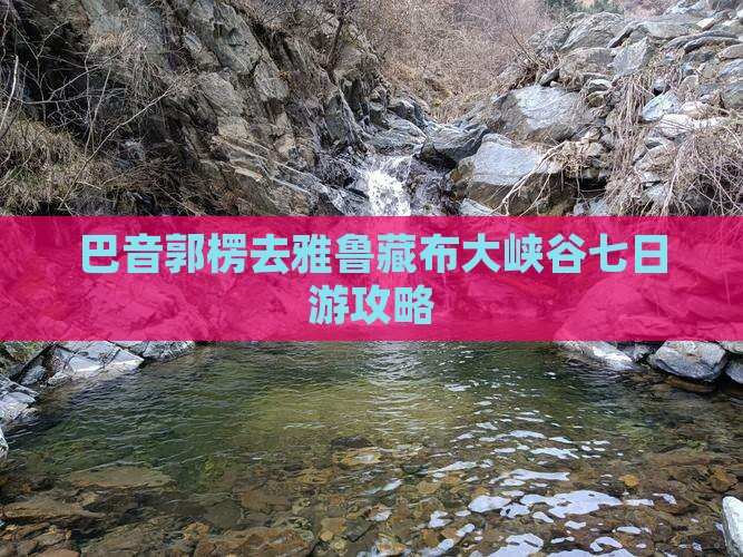 巴音郭楞去雅鲁藏布大峡谷七日游攻略