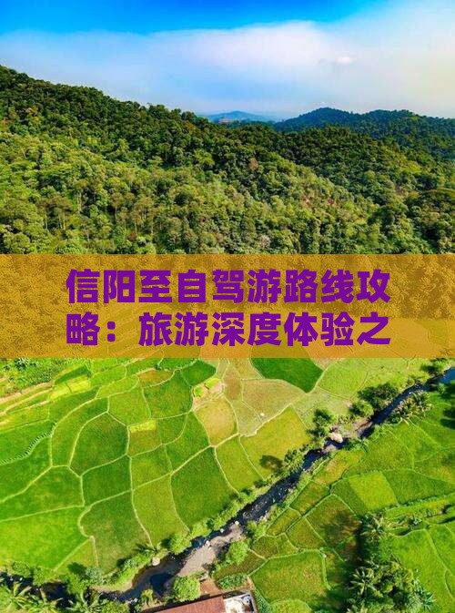信阳至自驾游路线攻略：旅游深度体验之旅