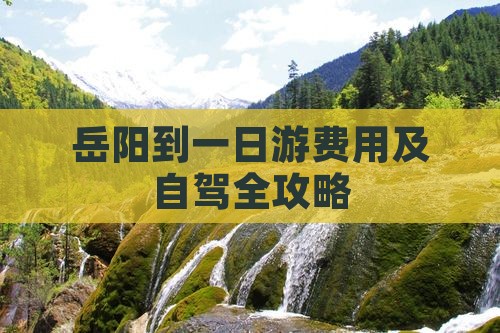 岳阳到一日游费用及自驾全攻略