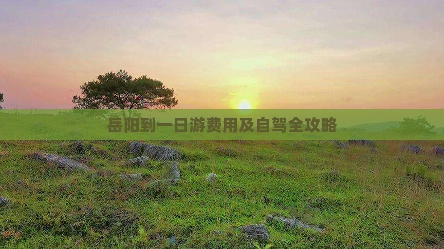 岳阳到一日游费用及自驾全攻略