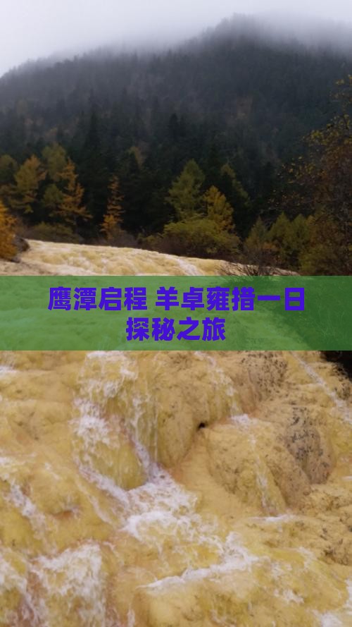 鹰潭启程 羊卓雍措一日探秘之旅