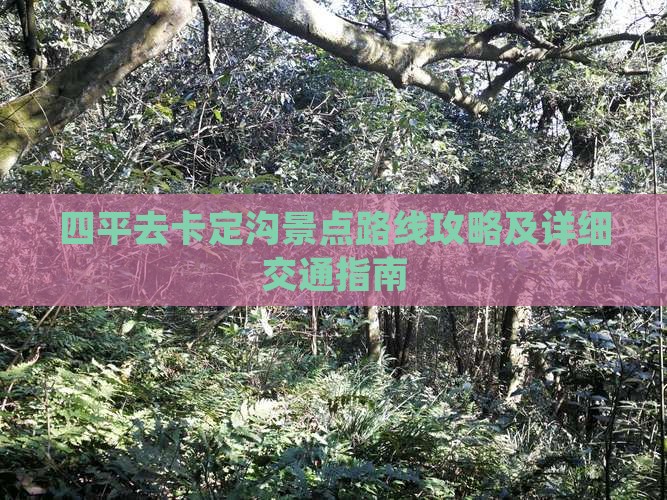 四平去卡定沟景点路线攻略及详细交通指南