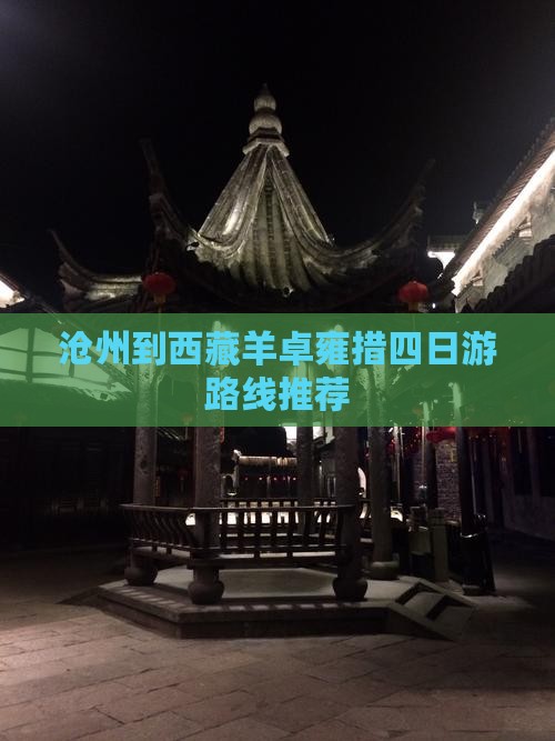 沧州到西藏羊卓雍措四日游