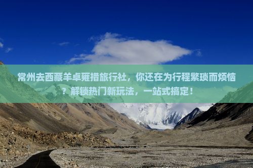 常州去西藏羊卓雍措旅行社
