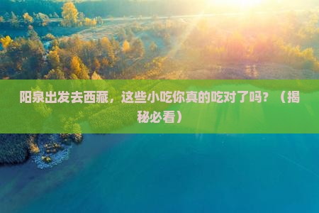 阳泉到西藏旅游小吃