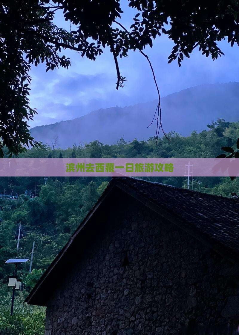 滨州去西藏一日