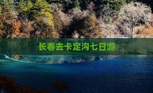 长春去西藏卡定沟七日游