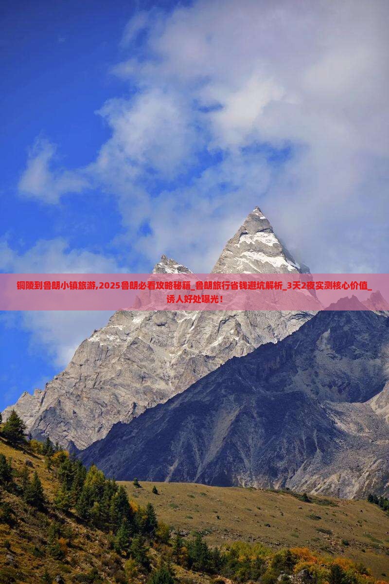 铜陵到西藏鲁朗小镇旅游