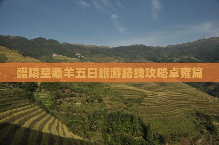 醴陵至藏羊五日旅游路线攻略卓雍篇