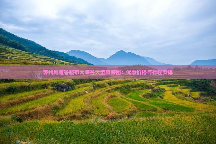 苏州到雅鲁藏布大峡谷大型旅游团：优惠价格与行程安排