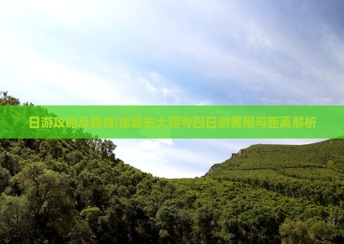 日游攻略及路线|诸城去大昭寺四日游费用与距离解析