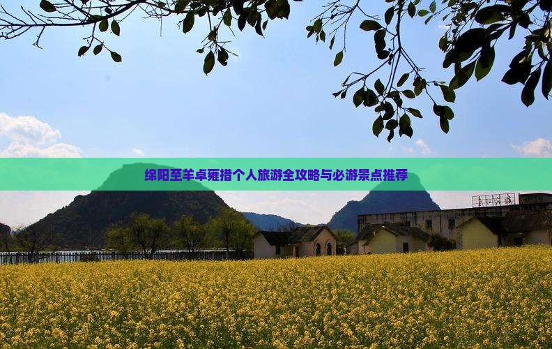 绵阳至羊卓雍措个人旅游全攻略与必游景点推荐