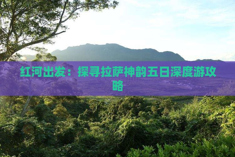 红河出发：探寻拉萨神韵五日深度游攻略