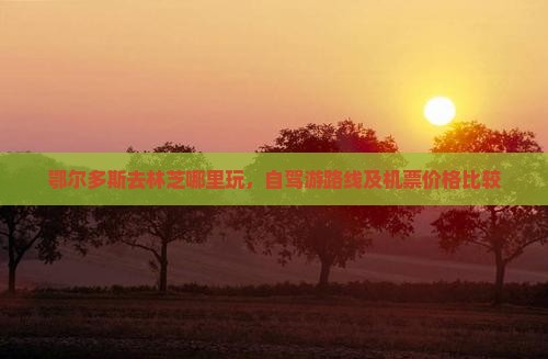 鄂尔多斯去林芝哪里玩，自驾游路线及机票价格比较