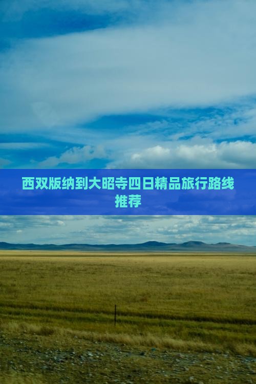西双版纳到大昭寺四日精品旅行路线推荐