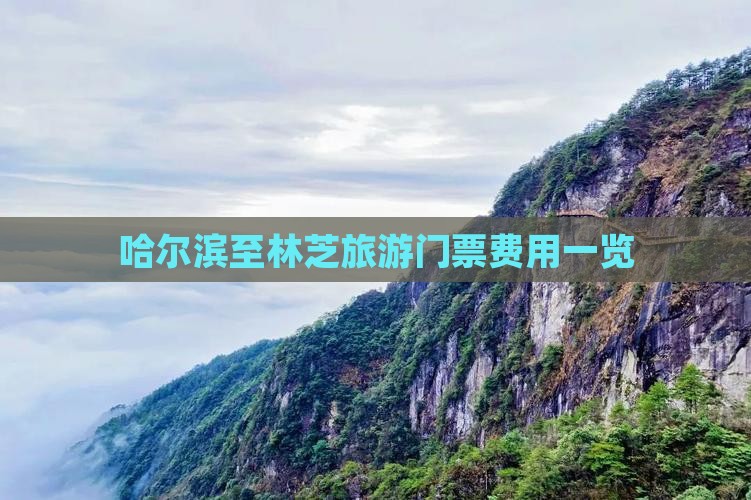 哈尔滨至林芝旅游门票费用一览