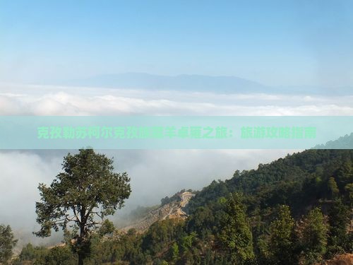 克孜勒苏柯尔克孜族藏羊卓雍之旅：旅游攻略指南