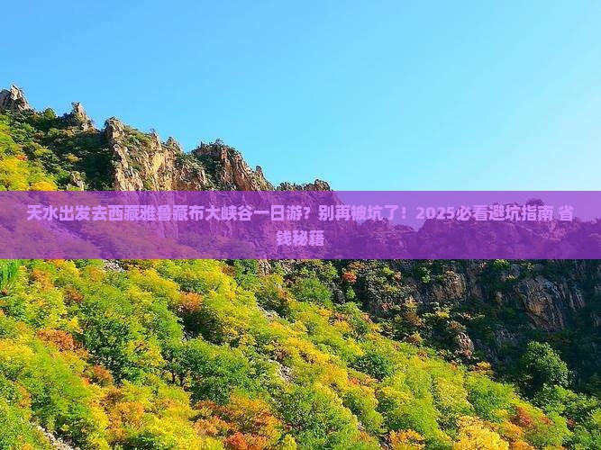 天水去西藏雅鲁藏布大峡谷一日