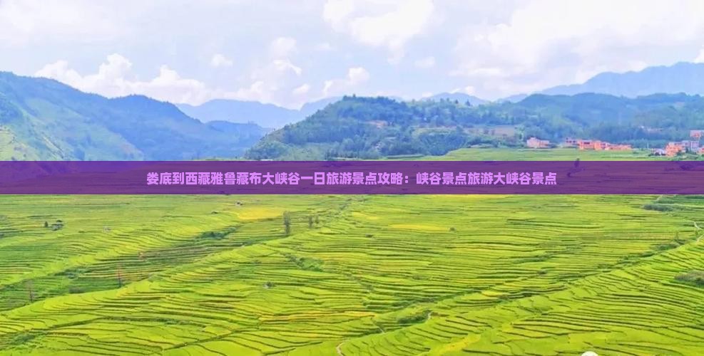 娄底到西藏雅鲁藏布大峡谷一日