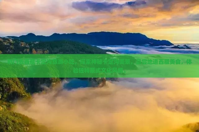 荆门去西藏卡定沟旅游小吃