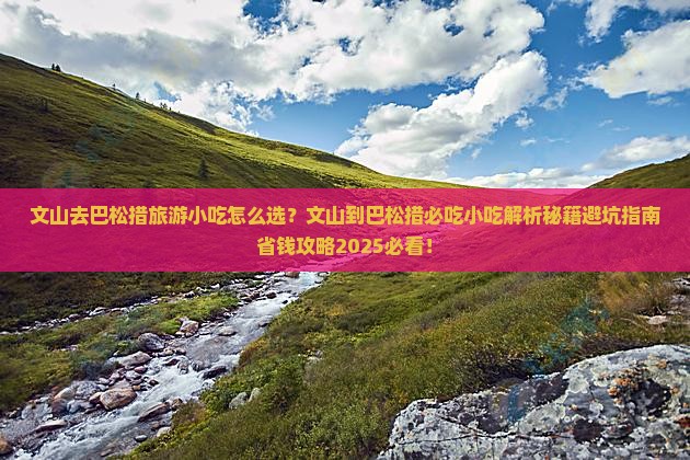 文山去西藏巴松措旅游小吃