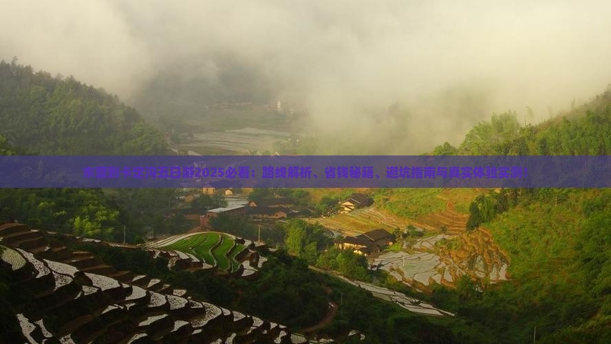 东营到西藏卡定沟五日游