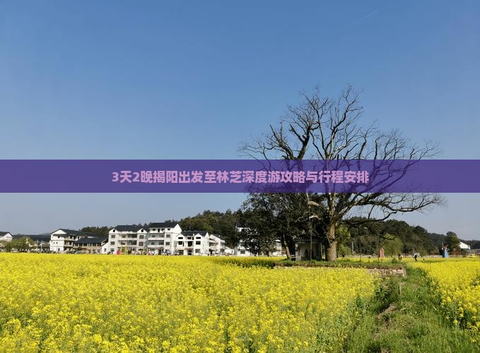 3天2晚揭阳出发至林芝深度游攻略与行程安排