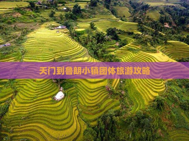 天门到鲁朗小镇团体旅游攻略
