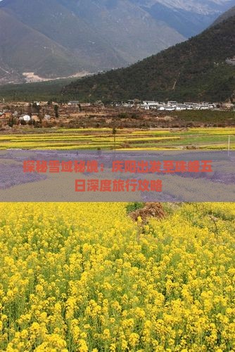 探秘雪域秘境：庆阳出发至珠峰五日深度旅行攻略