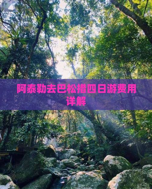 阿泰勒去巴松措四日游费用详解