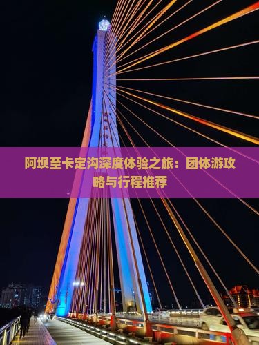 阿坝至卡定沟深度体验之旅：团体游攻略与行程推荐