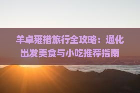 羊卓雍措旅行全攻略：通化出发美食与小吃推荐指南