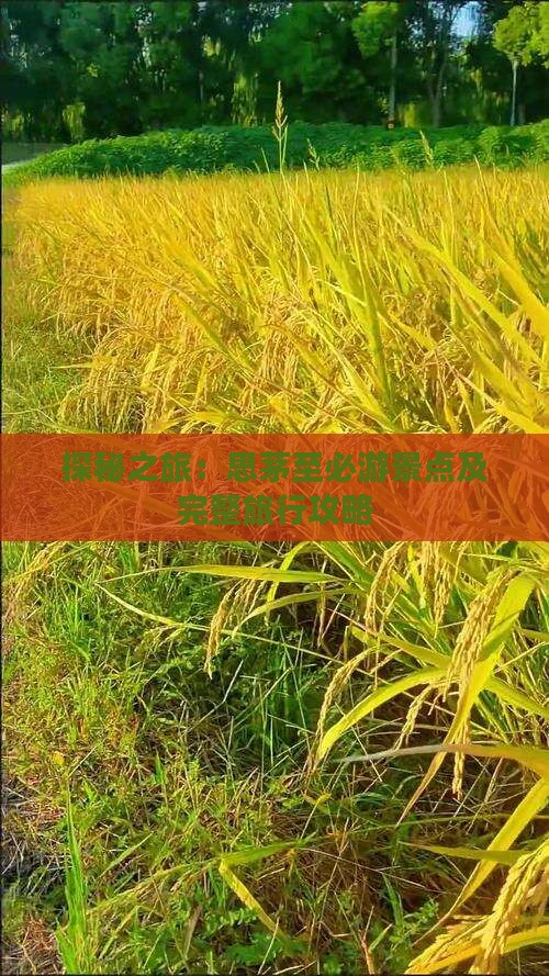 探秘之旅：思茅至必游景点及完整旅行攻略